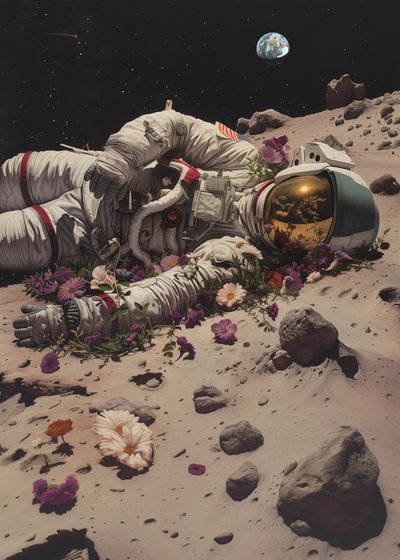 Kosmický rozkvět astronauta od Nicebleed