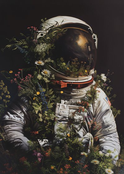 Kvetoucí astronaut od Nicebleed