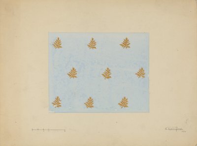 Tapeta, 1936. od Nicholas Acampora