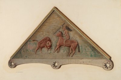 Přes panel dveří od Nicholas Amantea