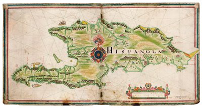 Mapa Hispánie od Nicholas Comberford