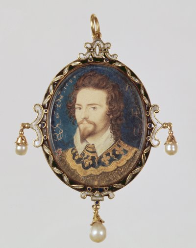 George Clifford, 3. hrabě z Cumberlandu od Nicholas Hilliard