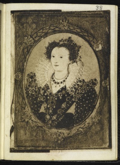 Královna Alžběta I (miniaturní) od Nicholas Hilliard