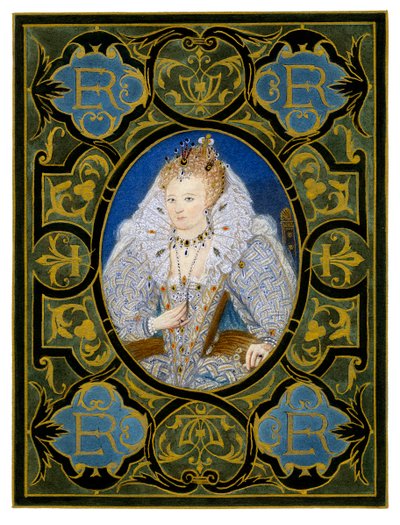 Královna Alžběta I., 16. století, 1896. od Nicholas Hilliard