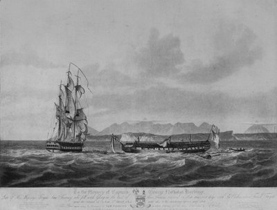 Třídenní pronásledování a zajetí, c1809 od Nicholas Pocock