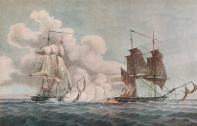 Packet Boat and Privateer, c1819 od Nicholas Pocock