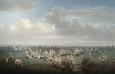 Bitva u Trafalgaru od Nicholas Pocock