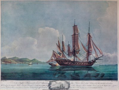 The Speedy a El Gamo, c1802 od Nicholas Pocock