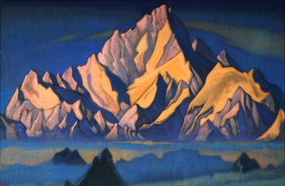 Gesarův příbytek, 1947. od Nicholas Roerich