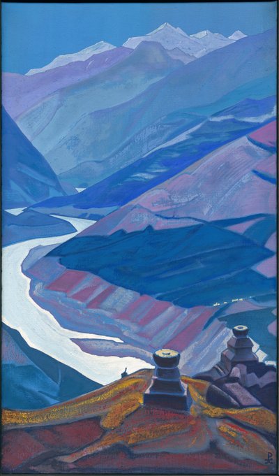 měsíční běh od Nicholas Roerich