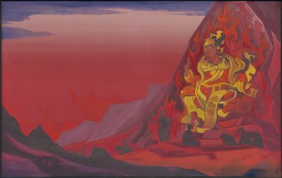 Velení Rigdena Djapa, 1933 od Nicholas Roerich