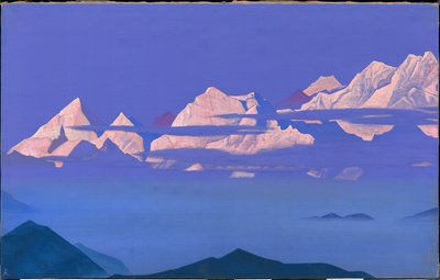 Himaláje, 1933 od Nicholas Roerich