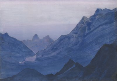Himaláje, list alba, 1934 od Nicholas Roerich