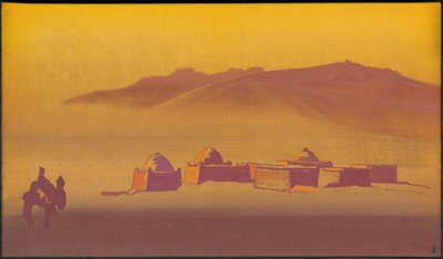 Karakirghizes, 1932 od Nicholas Roerich