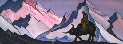 Laoské postavy, 1943. od Nicholas Roerich