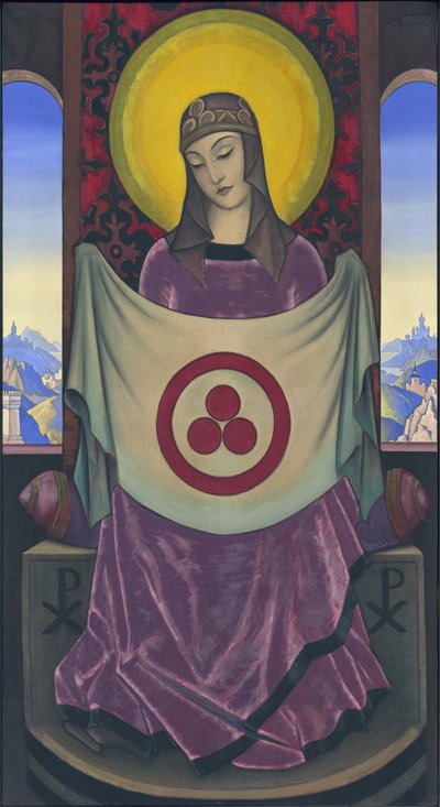 Madonna Oriflamma, 1932 od Nicholas Roerich