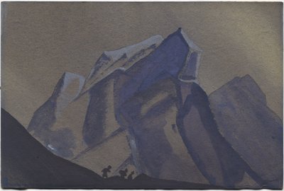 Horský průsmyk, Bouře, 1936 od Nicholas Roerich