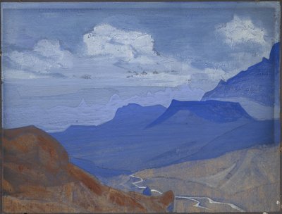 Údolí Nubra, 1926 od Nicholas Roerich