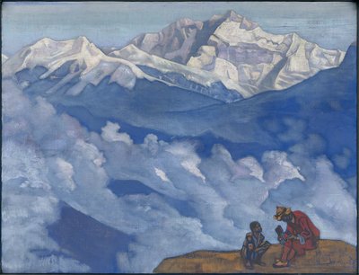 Perla hledání, série "Jeho země", 1924 od Nicholas Roerich