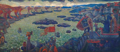 Připraveno na kampaň Varjažské moře, 1910 od Nikolai Konstantinowitsch Roerich