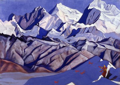 Rudí koně, 1925 od Nicholas Roerich