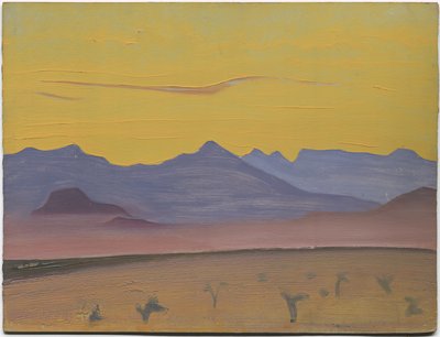 Santa Fe, 1921 od Nicholas Roerich