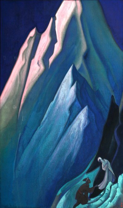 Ona, která vede, 1944. od Nicholas Roerich