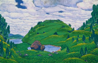 Náčrt pro "Svěcení jara" od Igora Stravinského od Nicholas Roerich