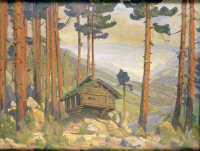Scénický design pro "Peer Gynt", 1912 od Nicholas Roerich