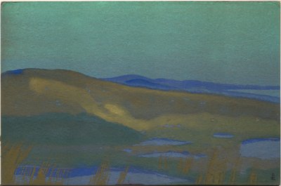 Swamps of Tsaidam, 1936 od Nicholas Roerich