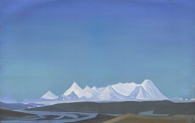 Největší a nejsvětější z Tangla, 1932 od Nicholas Roerich