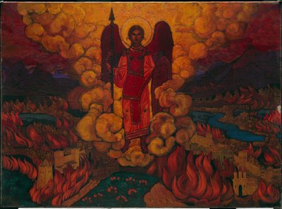 Poslední anděl, 1912 od Nicholas Roerich