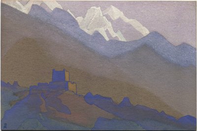 Tibet, Himaláje, 1936 od Nicholas Roerich