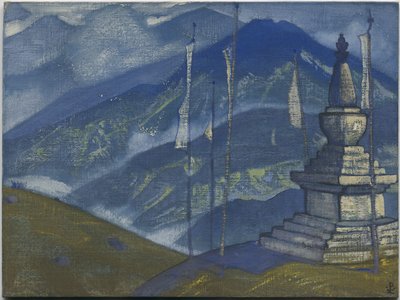 Waves of Mist, série "himalájský", 1924 od Nicholas Roerich