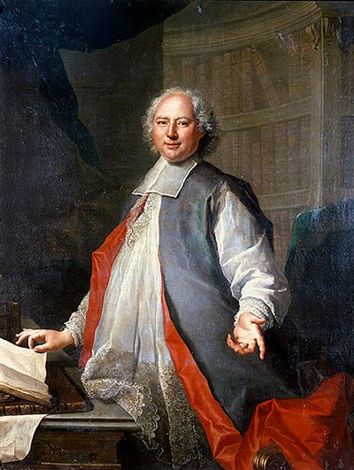 Portrét muže, možná abbé Augustin-Claude Geoffroy D