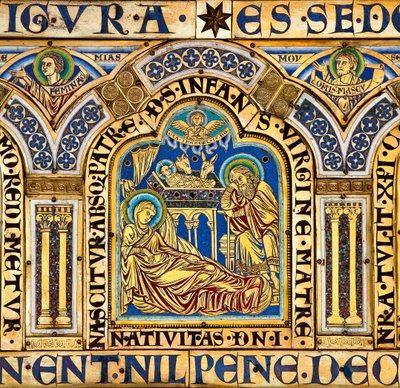 Verdunský oltář s biblickými výjevy od Nicholas of Verdun