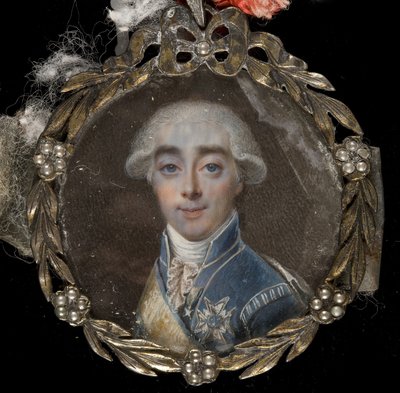 Portrét hraběte Hanse Axela von Fersen 1755-1810, 1784 od Niclas Lafrensen