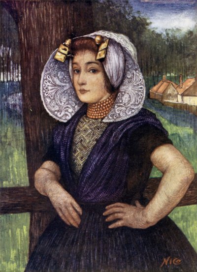 A Girl of Goes (barevné lito) od Nico Jungman
