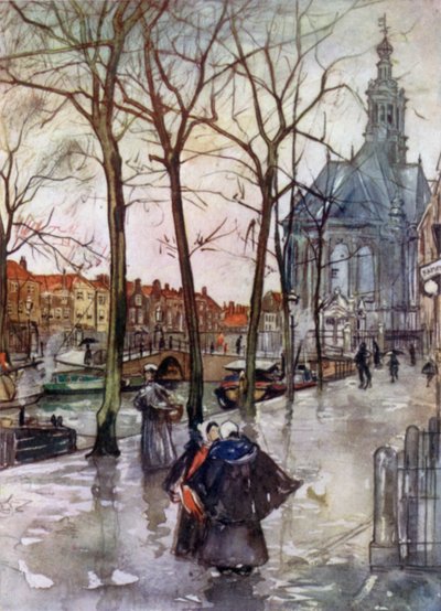 Turfmarket Canal, Haag od Nico Jungman