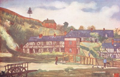 Poblíž Pont-Audemer (barevná litografie) od Nico Jungmann