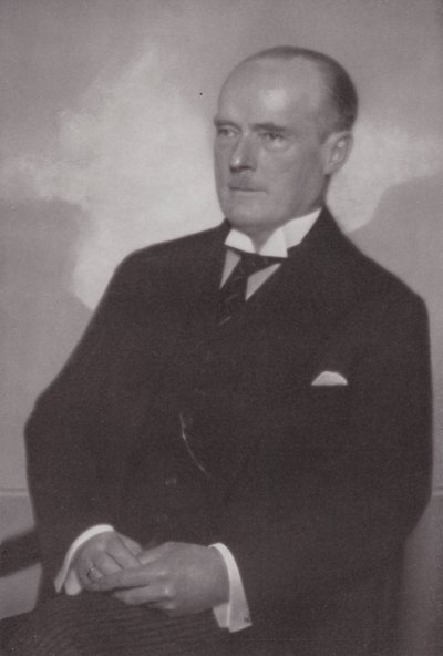 Gustav Krupp von Bohlen und Halbach, německý úředník a podnikatel (čb fotografie) od Nicola Perscheid