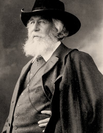 Portrét Ernsta Haeckela, kolem roku 1910 (foto) od Nicola Perscheid