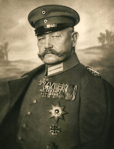 Portrét Paula von Hindenburga od Nicola Perscheid