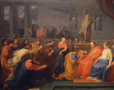 Dvanáct provincií říše vzdávajících hold Františku I. (Bourbone), Nicola de Laurentis (1783-1832). od Nicola de Laurentiis