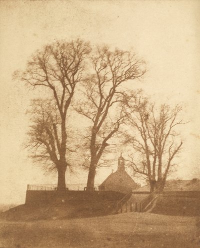 Forbury Hill, Reading, c. 1845. od Nicolaas Henneman