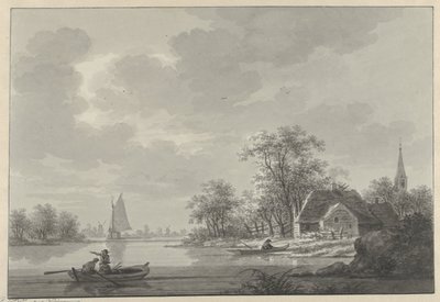 Vesnice Capelle aan de IJssel od Nicolaas Wicart
