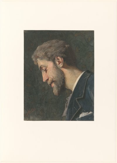 Portrét George Hendrika Breitnera od Nicolaas van der Waay (signed by artist)
