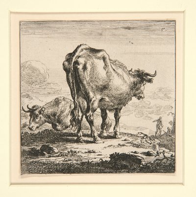 Soubor krav s dojnicí od Nicolaes Berchem