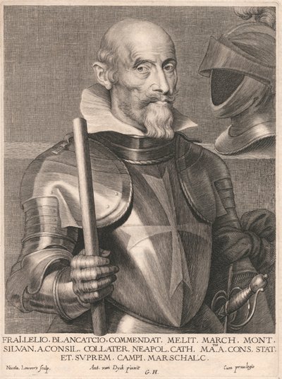 Frai, Lelio. Blancatcio Doporučuje, Melit. březen Mont. Silván a. Consil. Kolaterálně Neapol Cath. Matis A. Nevýhody. Stojí a Nejvyšší pole Arcschalc. od Nicolaes Lauwers