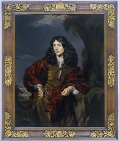Portrét mladého muže, možná Simon van Alphen (1650-1730) od Nicolaes Maes